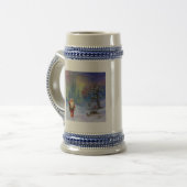 SANTA DER GNOMES BIERGLAS (Vorderseite Links)
