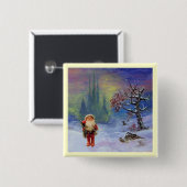 SANTA DER GNOMES BUTTON (Vorne & Hinten)