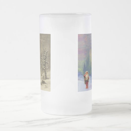 SANTA DER GNOMES MATTGLAS BIERGLAS (Mittel)