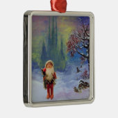 SANTA DER GNOMES ORNAMENT AUS METALL (Rechts)