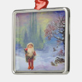 SANTA DER GNOMES ORNAMENT AUS METALL (Links)