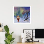 SANTA DER GNOMES POSTER (Heimbüro)