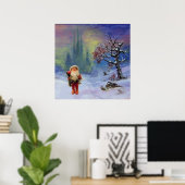 SANTA DER GNOMES POSTER (Heimbüro)