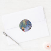 SANTA DER GNOMES RUNDER AUFKLEBER (Umschlag)