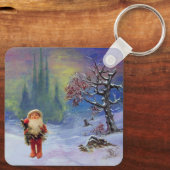 SANTA DER GNOMES SCHLÜSSELANHÄNGER (Rückseite)