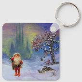 SANTA DER GNOMES SCHLÜSSELANHÄNGER (Rückseite)