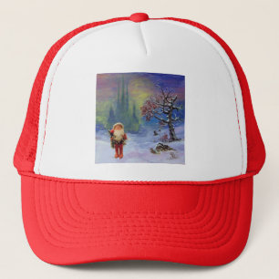 SANTA DER GNOMES TRUCKERKAPPE