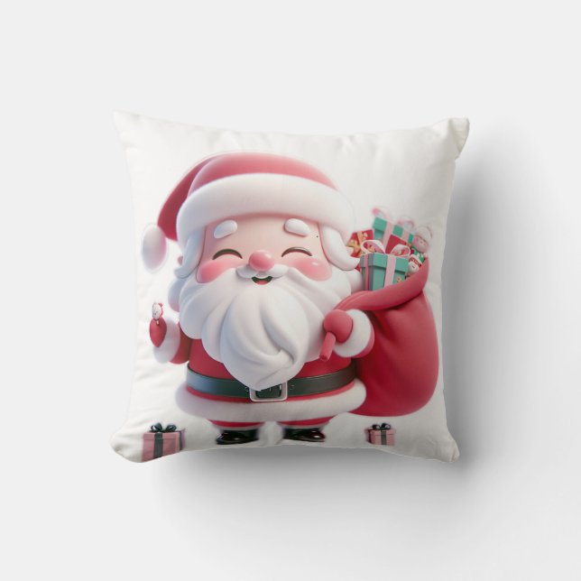 Santa Design Kissen (Vorderseite)