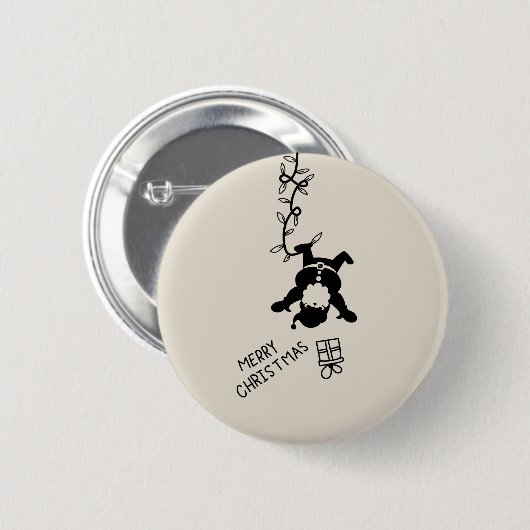 Santa Distribution Gifts Button (Vorne & Hinten)