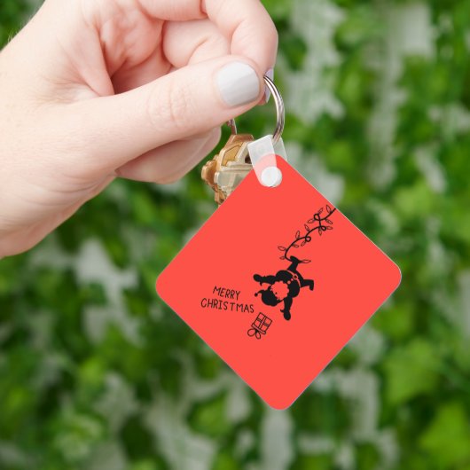 Santa Distribution Gifts Schlüsselanhänger (Hand)