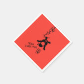 Santa Distribution Gifts Serviette (Ecke)