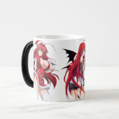 Santa Diva Anime Winter Outfit - Mug Verwandlungstasse (Vorderseite Links)