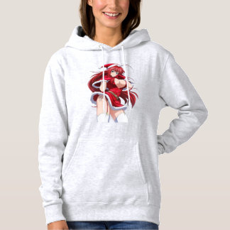 Santa-Diva-Anime-Winter-Outfit - T-Shirt Hoodie