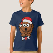 Santa Dog T-Shirt (Vorderseite)