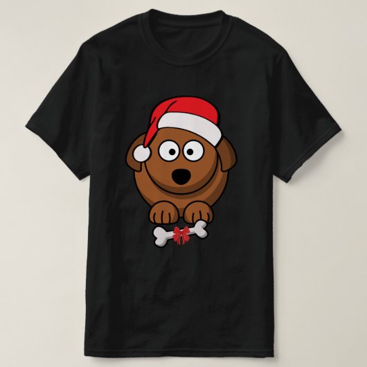Santa Dog T-Shirt (Design vorne)