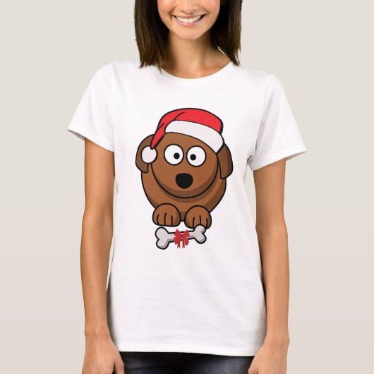 Santa Dog T-Shirt (Vorderseite)