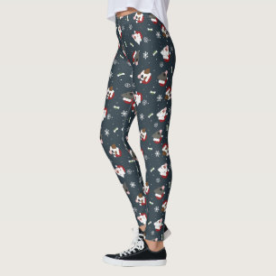 Santa Dogs Leggings