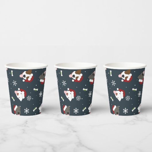 Santa Dogs Pappbecher (Multi)