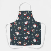 Santa Dogs Schürze (Vorderseite)