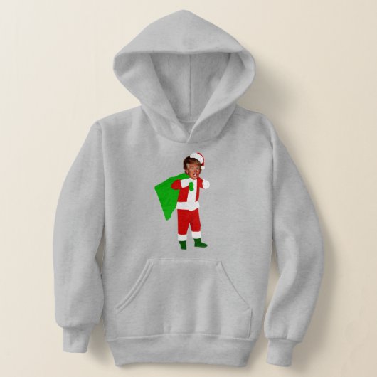Santa Donald Trump lustige Weihnachten Hoodie (Ablage )