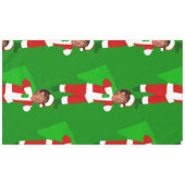 Santa Donald Trump lustige Weihnachten Tischdecke (Vorderseite (Horizontal))