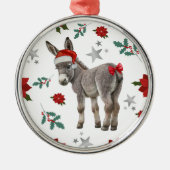 Santa Donkey Christmas Ornament Keepsake (Vorne)