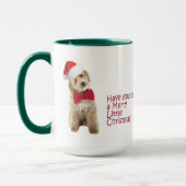 Santa Doodle Dog Tasse (Links)