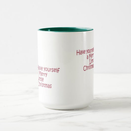 Santa Doodle Dog Tasse (Zentrum)