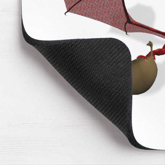 Santa Dragon Mousepad (Ecke)