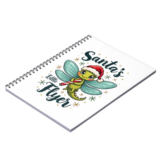 Santa Dragonfly Notizblock (Linke Seite)