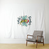 Santa Dragonfly Wandteppich (Beispiel (Horizontal))