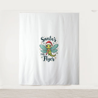 Santa Dragonfly Wandteppich