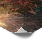 Santa Drink Cocktail Poster (Ecke)