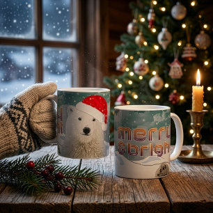 Santa Eisbär Beary Weihnachtstassen Tasse