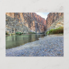 Santa Elena Canyon, Big Bend Nationalpark Postkarte