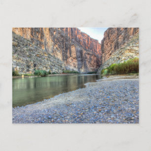 Santa Elena Canyon, Big Bend Nationalpark Postkarte