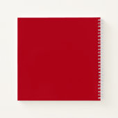 Santa Elephant Christmas Baby Boy Shower Guest Notizblock (Rückseite)