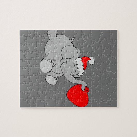 Santa Elephant Puzzle (Horizontal)