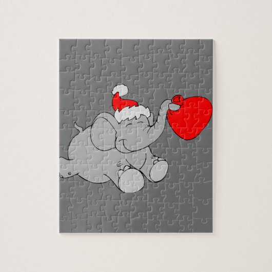 Santa Elephant Puzzle (Vertikal)