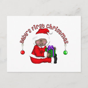 Santa Elf Baby T - Shirt und Geschenke Feiertagspostkarte