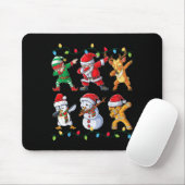 Santa Elf Freunde Weihnachtsjunge Männer Männer Mousepad (Mit Mouse)