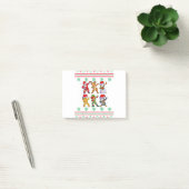 Santa Elf Freunde Weihnachtsjunge Männer Männer Post-it Klebezettel (Büro)
