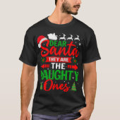 Santa Elf Freunde Weihnachtsjunge Männer Männer T-Shirt (Vorderseite)