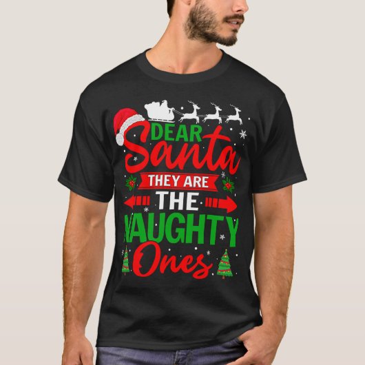 Santa Elf Freunde Weihnachtsjunge Männer Männer T-Shirt (Vorderseite)