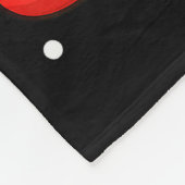 Santa Elf Golden Retriever Dog In Christmas Socks Fleecedecke (Ecke)