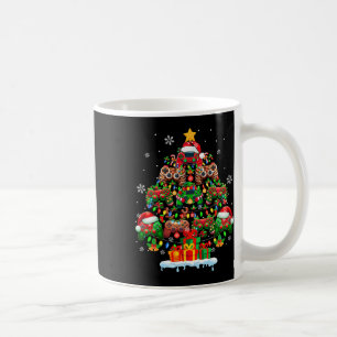 Santa Elf Rentier Gamecontroller farbenfrohe Weihn Kaffeetasse