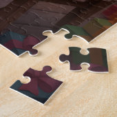 Santa & Elf Schachspiel Weihnachten Puzzle (Seite)