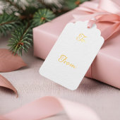 Santa Elves Pink Weihnachtsspielzeug-Werkstatt Fen Geschenkanhänger