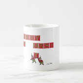 Santa Elves Typo Tasse (Mittel)