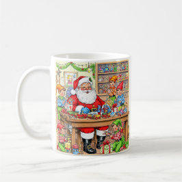 Santa Elves Weihnachten Kaffeetasse